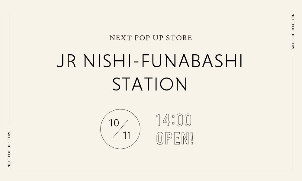 POPUP STORE IN 西船橋