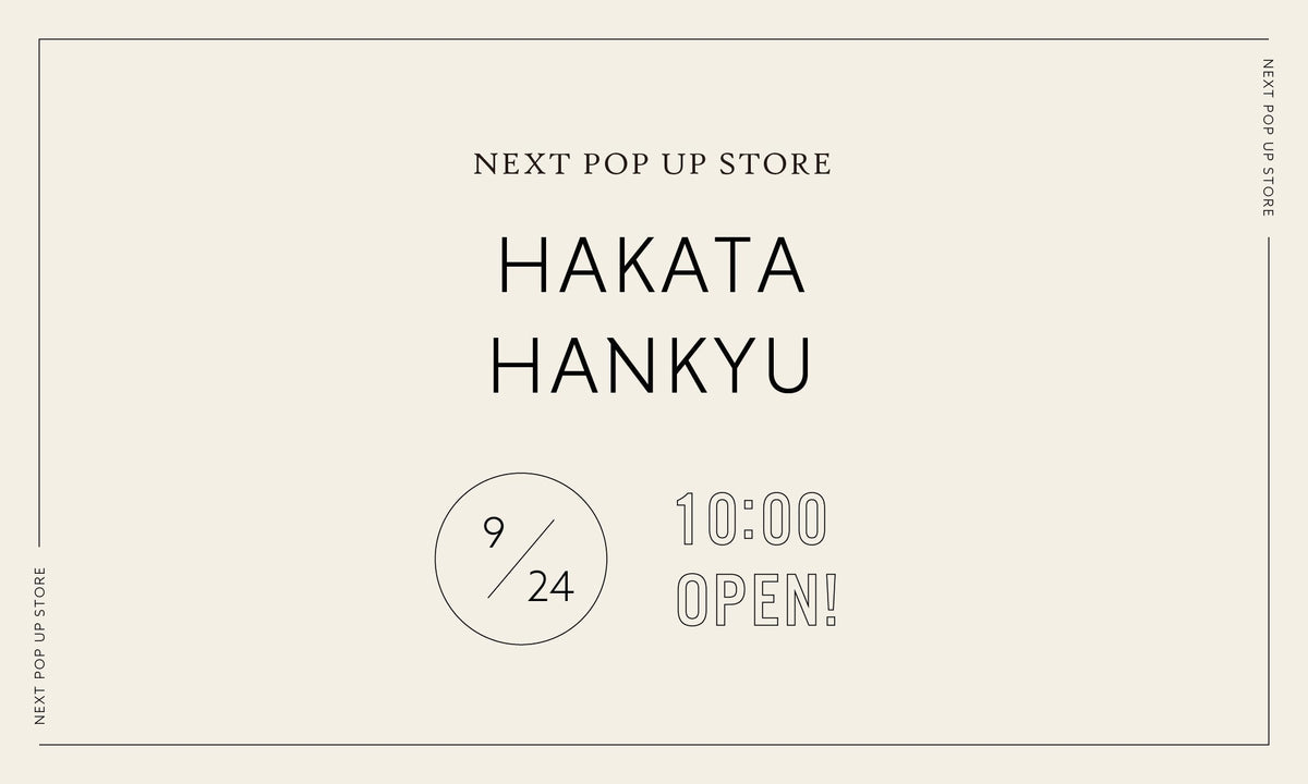POPUP STORE IN 博多阪急