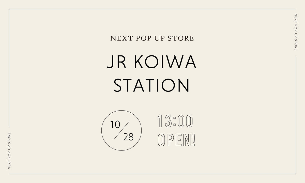 POPUP STORE IN 小岩