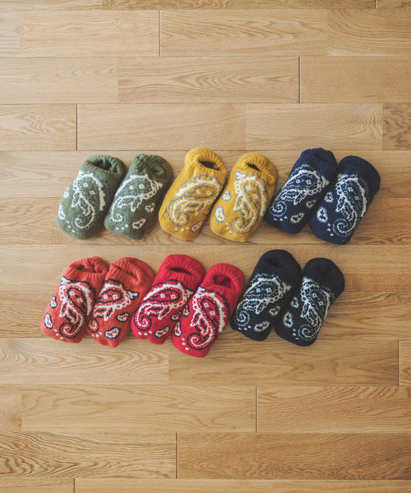 香川で編んだ 洗えるRoom shoes Bandana
