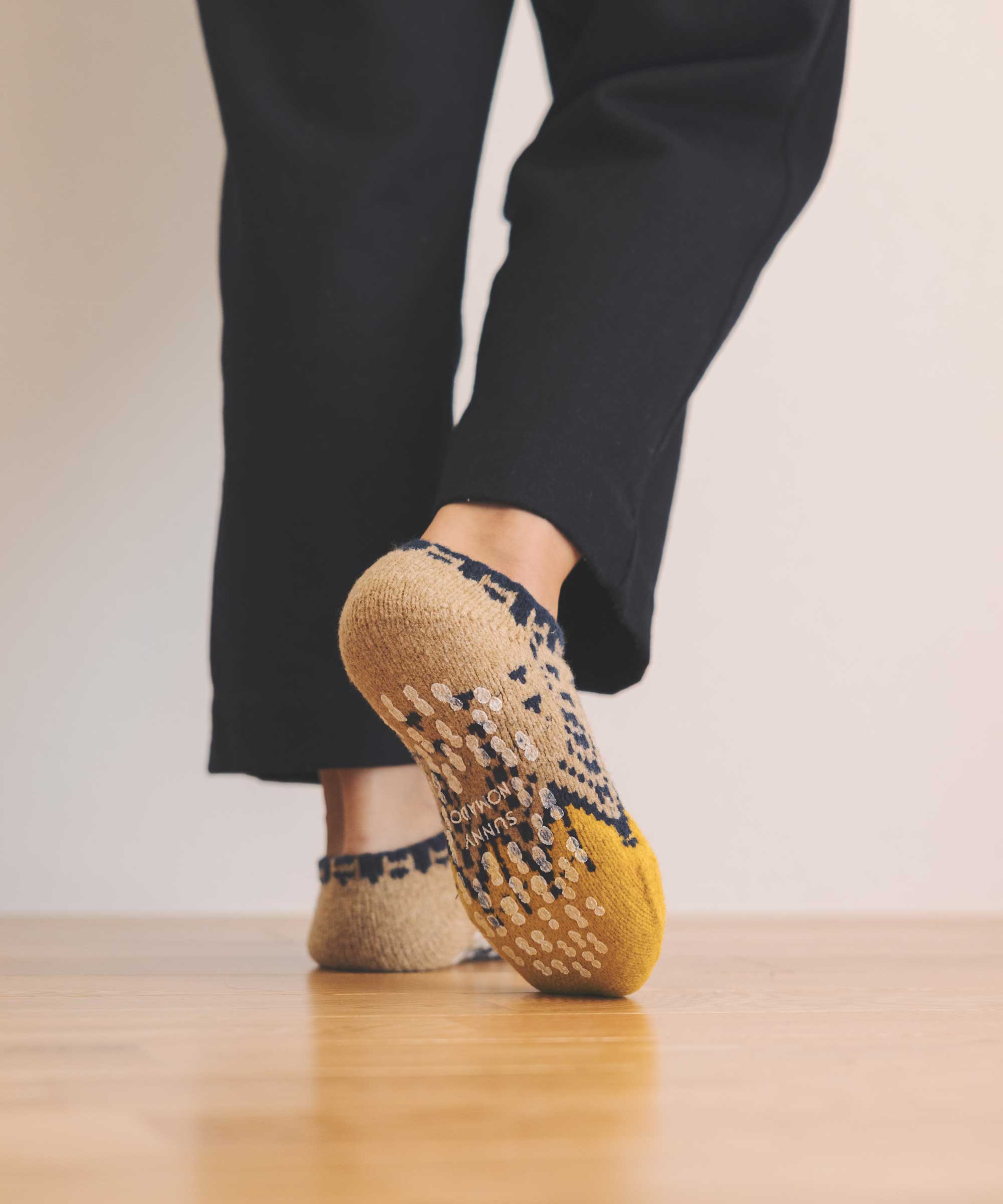 香川で編んだ 洗えるRoom shoes Nordic