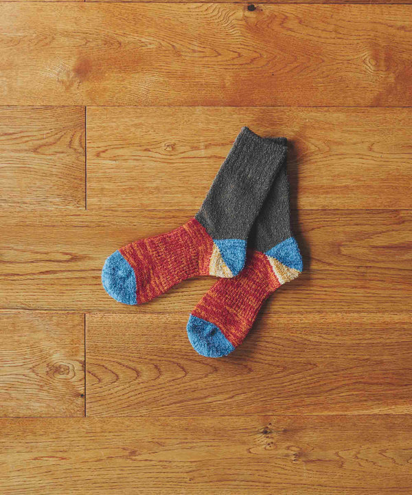 TMSO-161 【Geirangerfjord Pulp Wool Hemp socks】