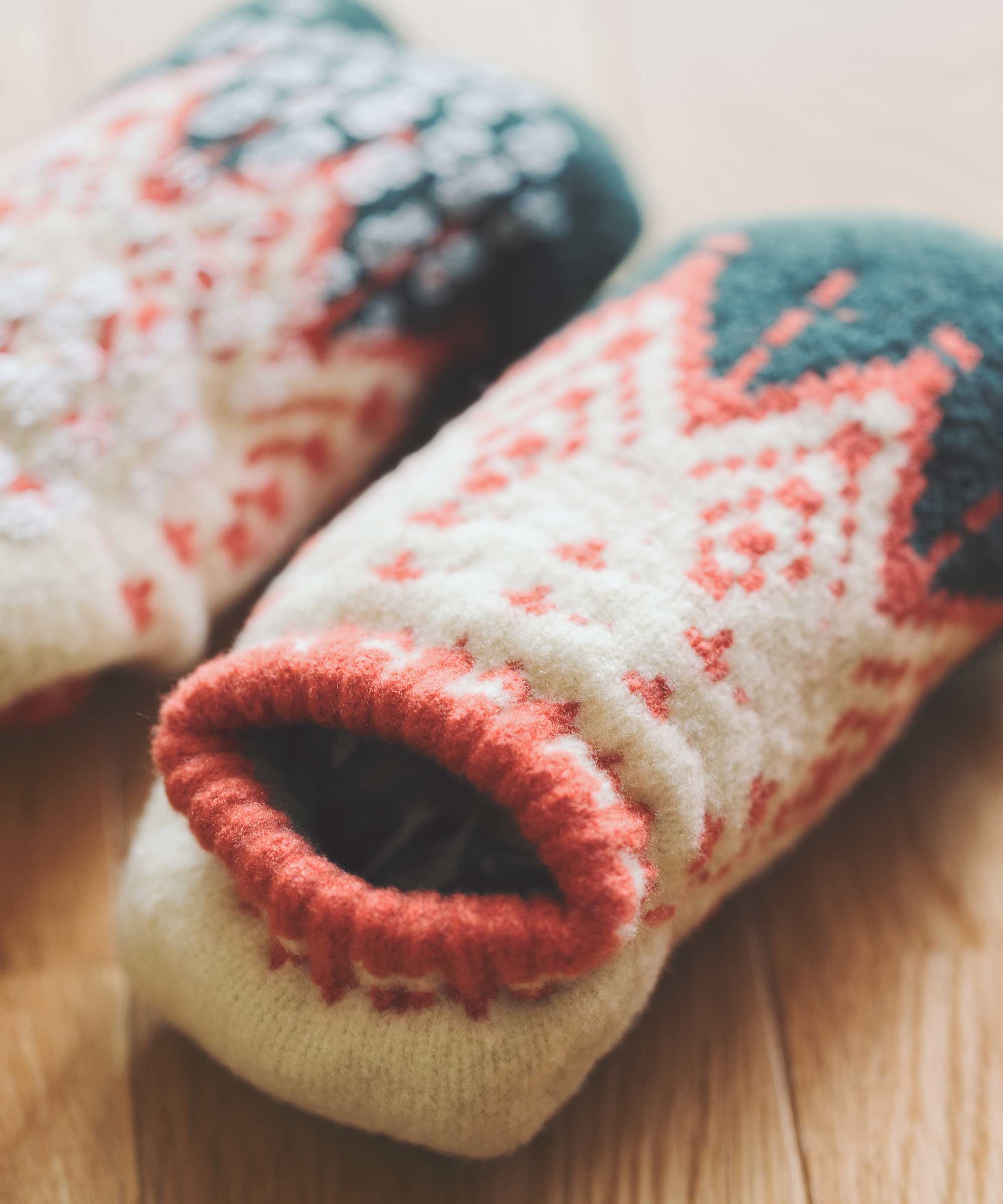 香川で編んだ 洗えるRoom shoes Nordic