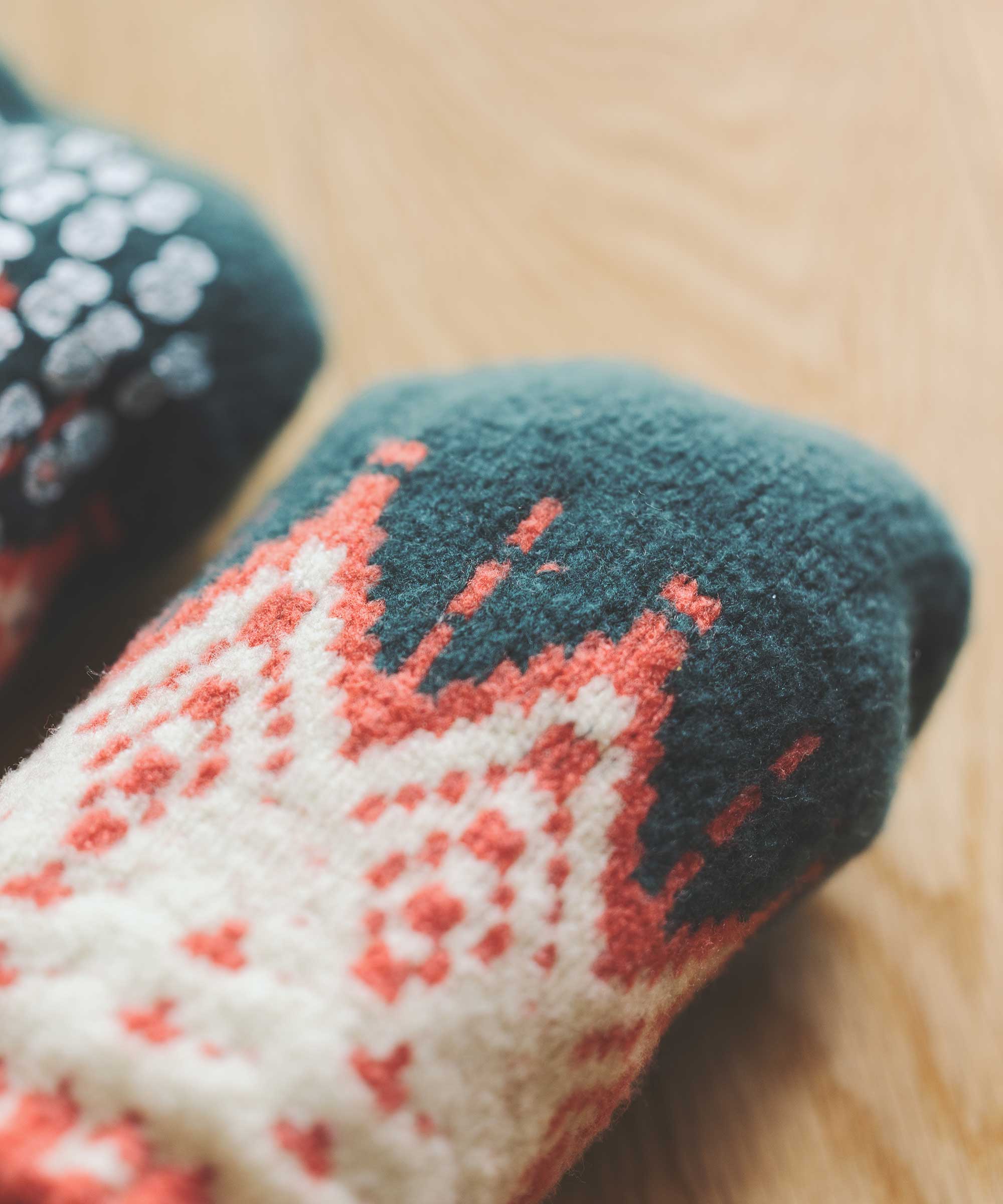 香川で編んだ 洗えるRoom shoes Nordic