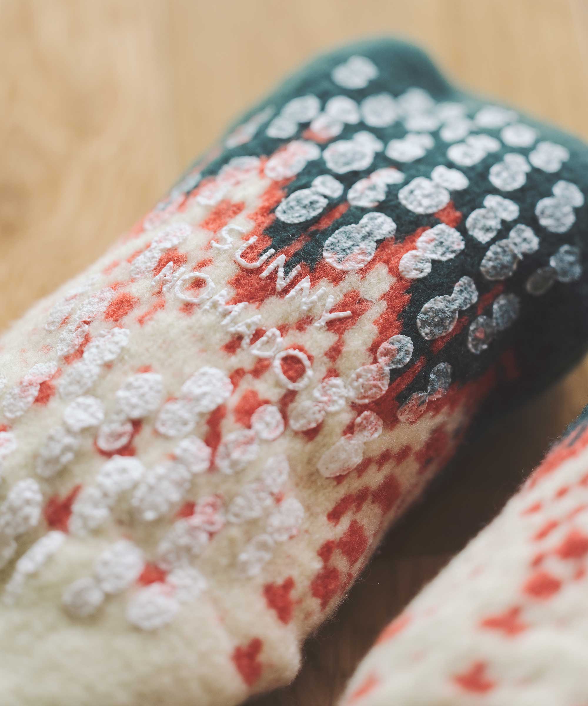 香川で編んだ 洗えるRoom shoes Nordic