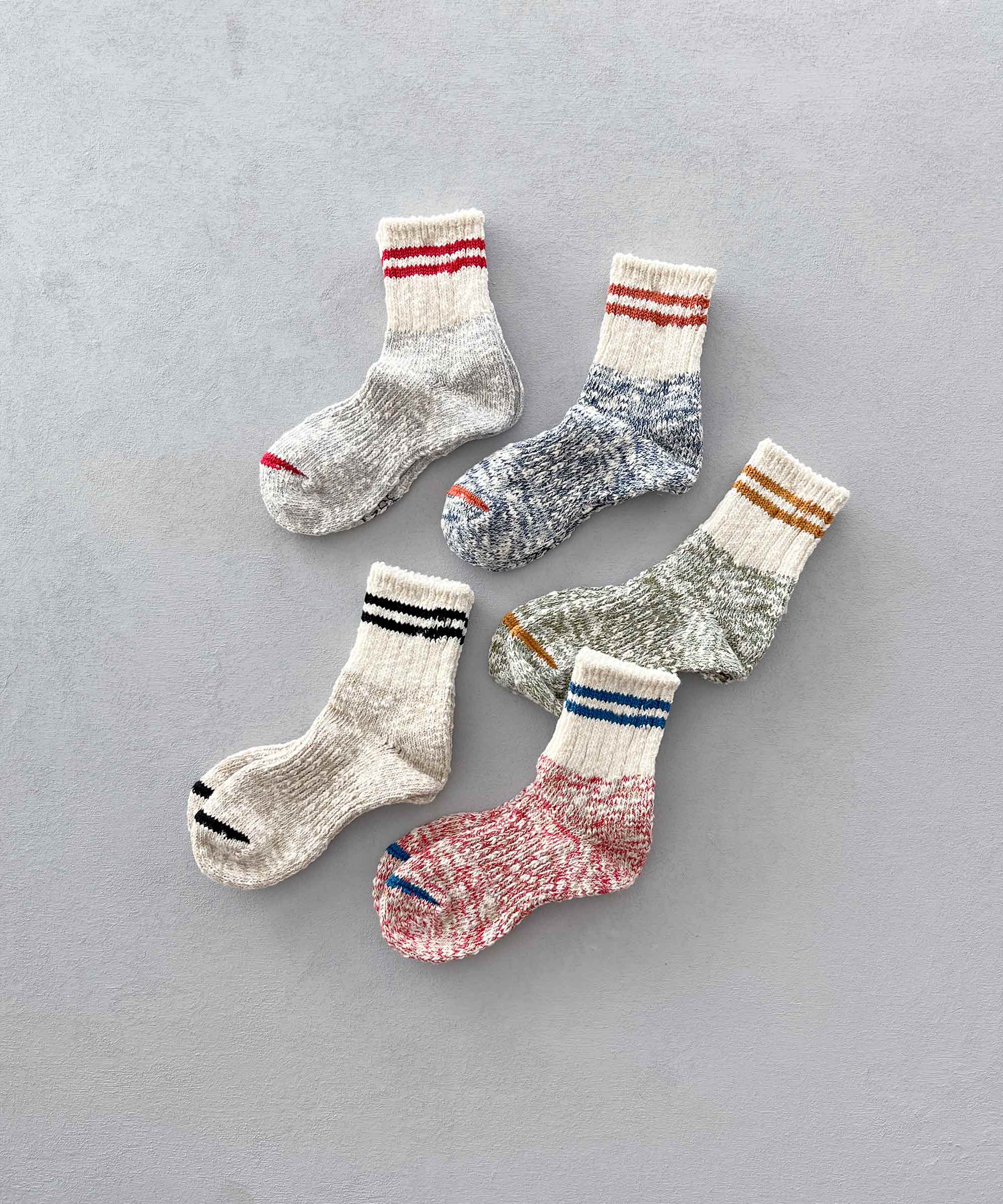 TMSO-140【Campus 2lines Hemp socks】