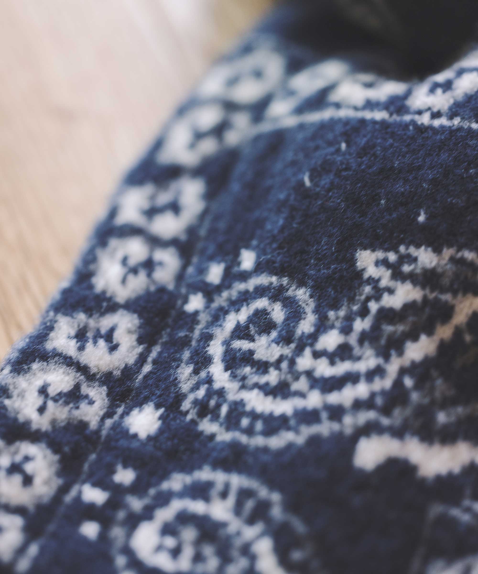 香川で編んだ洗えるショートマフラー bandana