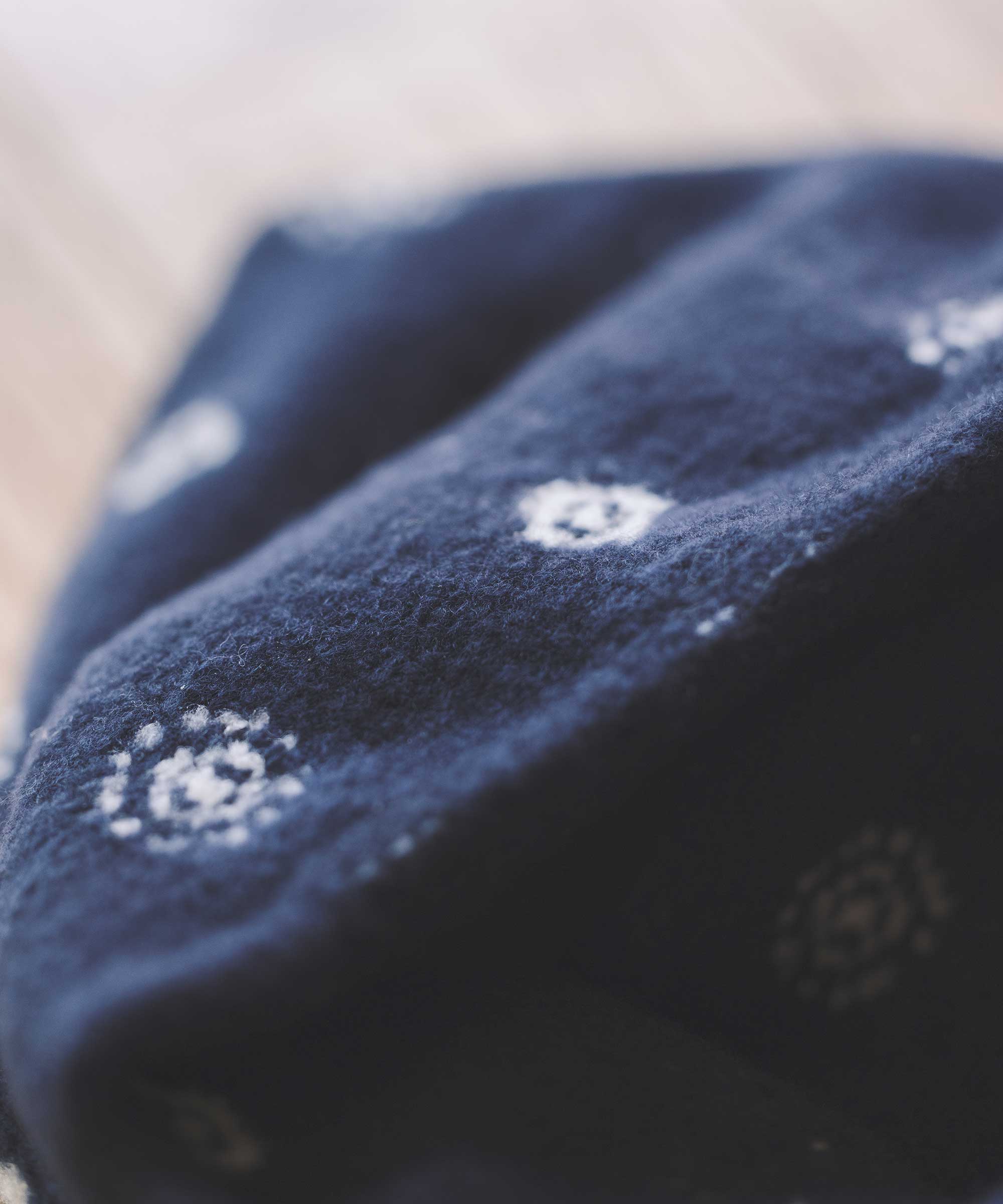 香川で編んだ洗えるショートマフラー bandana