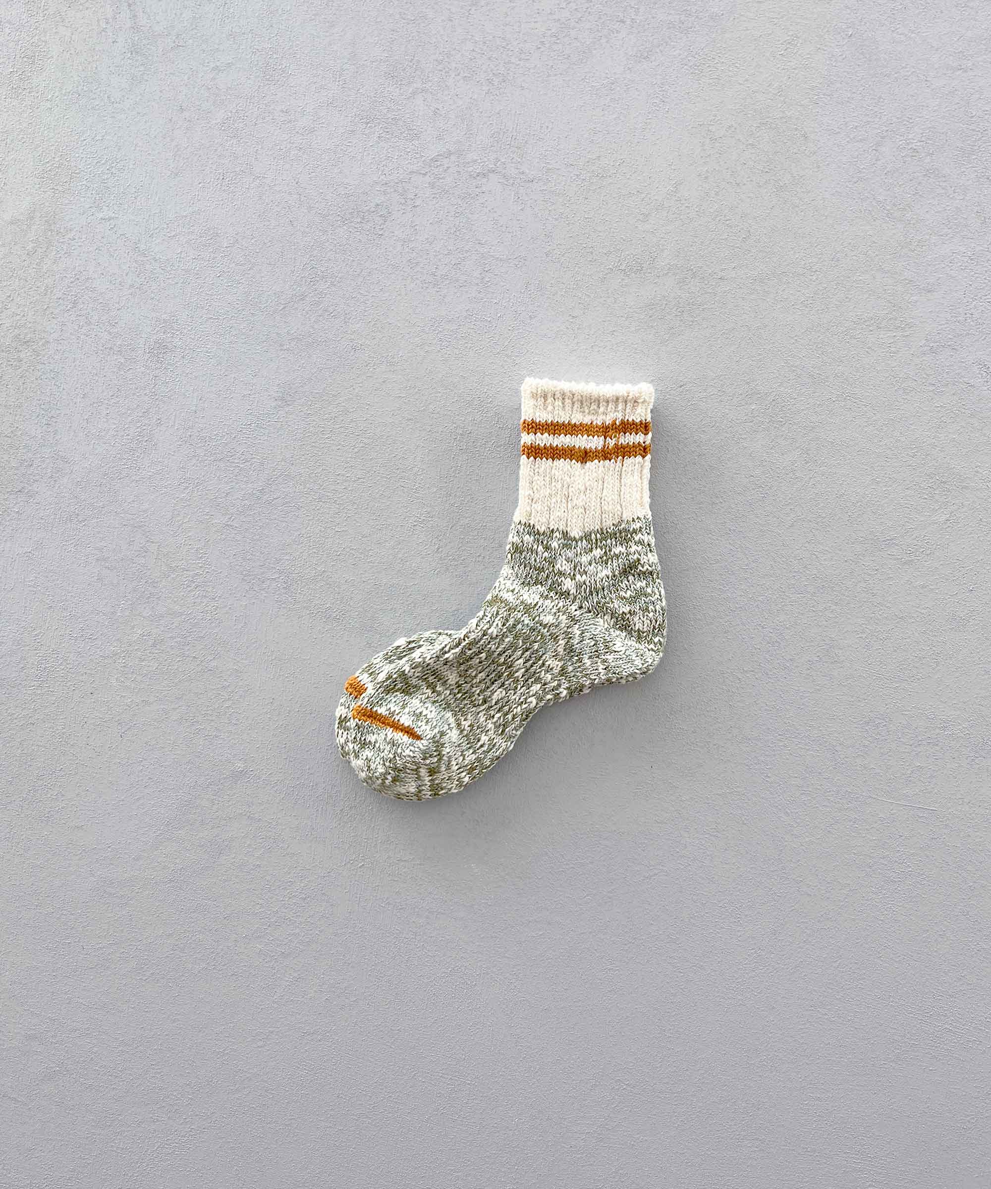 TMSO-140【Campus 2lines Hemp socks】