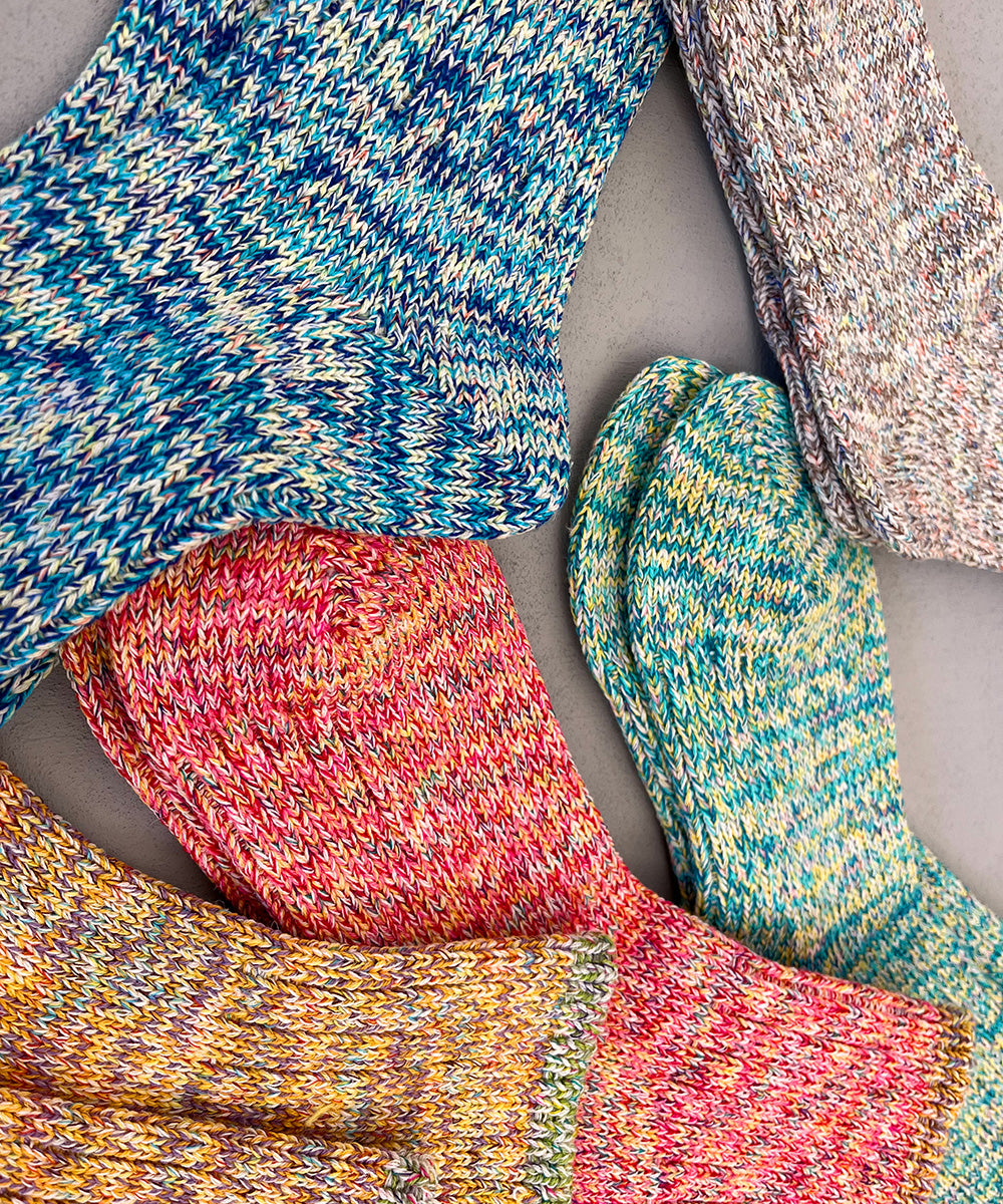 TM52S-212【 Mix yarn Hemp socks 】