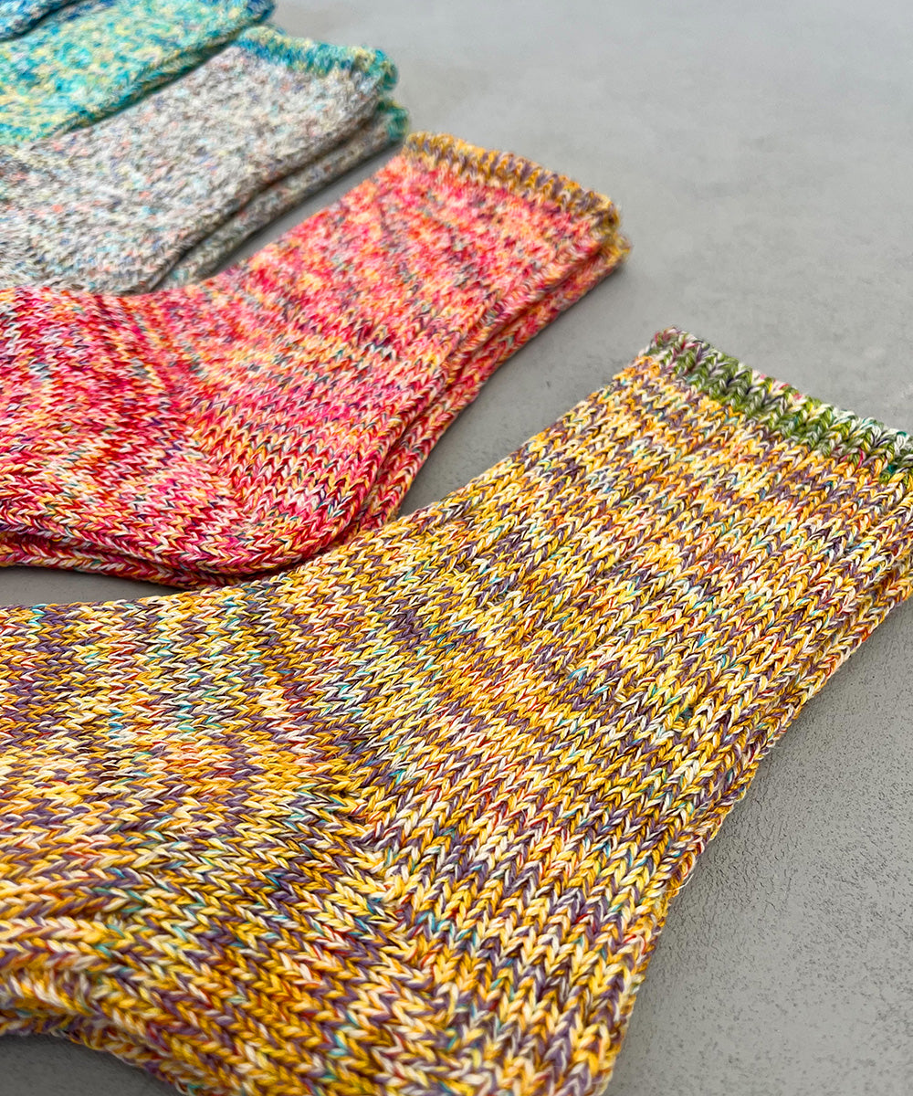 TM52S-212【 Mix yarn Hemp socks 】