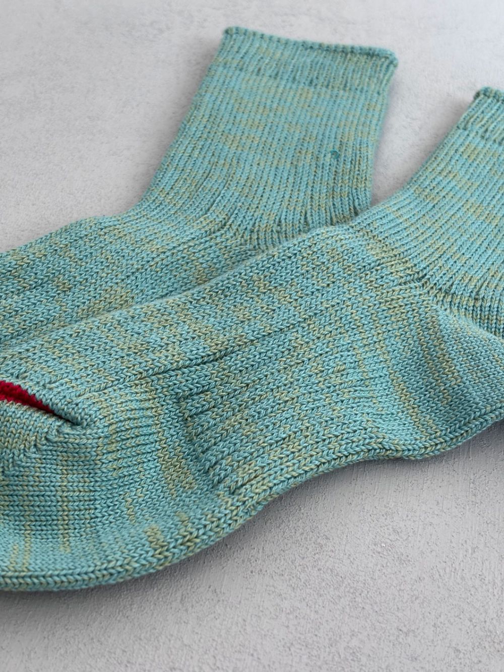 TM52S-211【 Organic cotton heather color Hemp socks 】