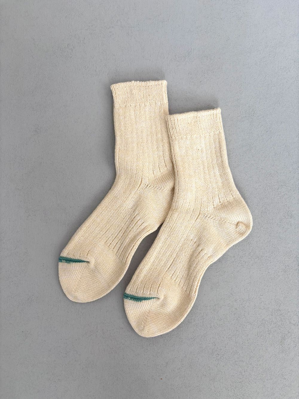 TM52S-211【 Organic cotton heather color Hemp socks 】