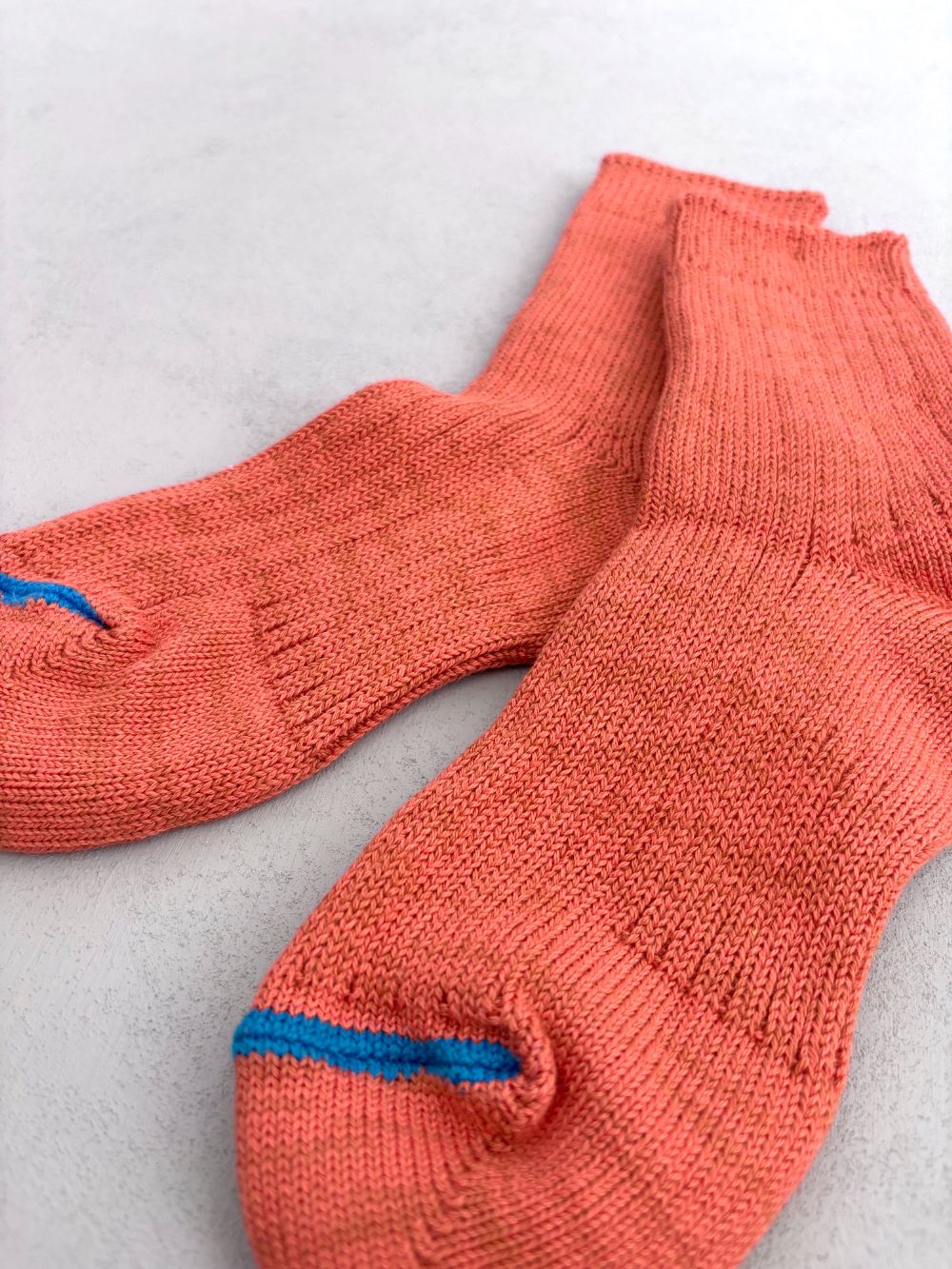 TM52S-211【 Organic cotton heather color Hemp socks 】