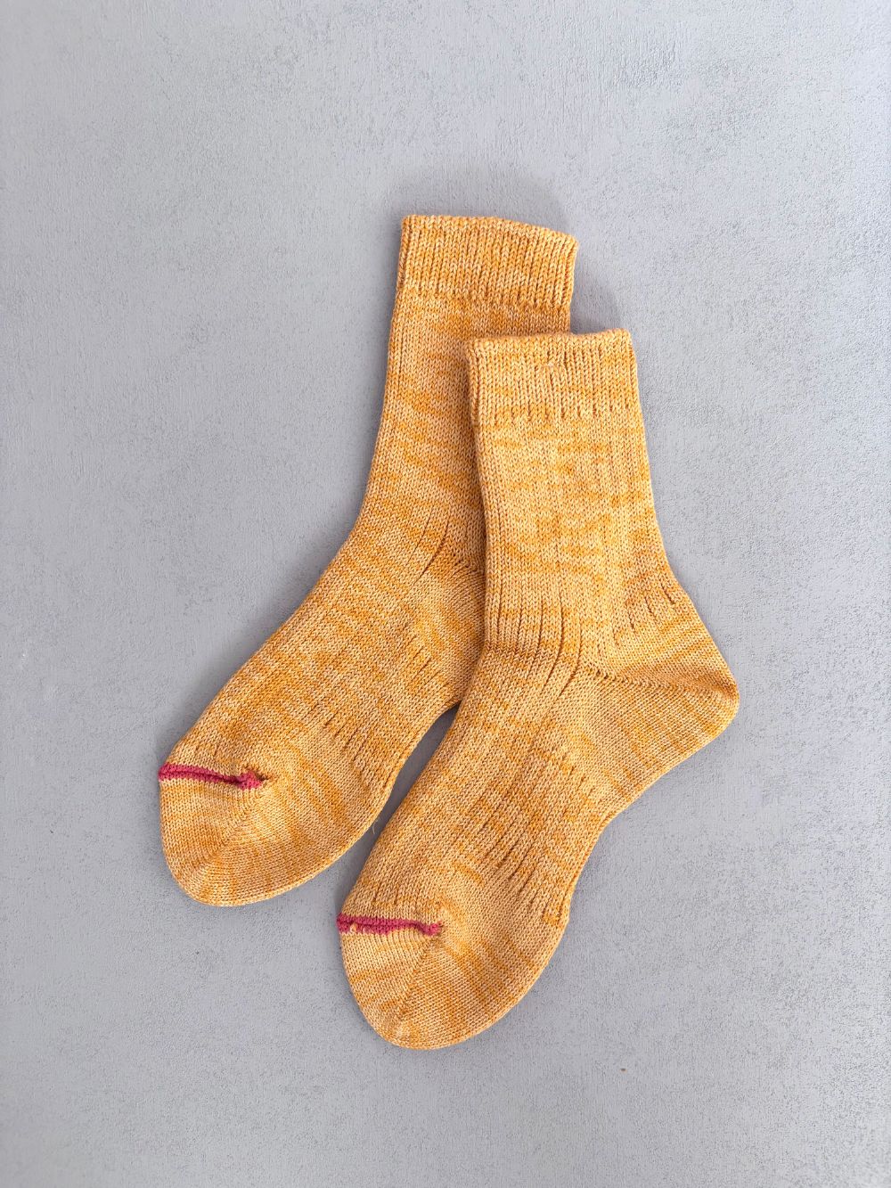 TM52S-211【 Organic cotton heather color Hemp socks 】