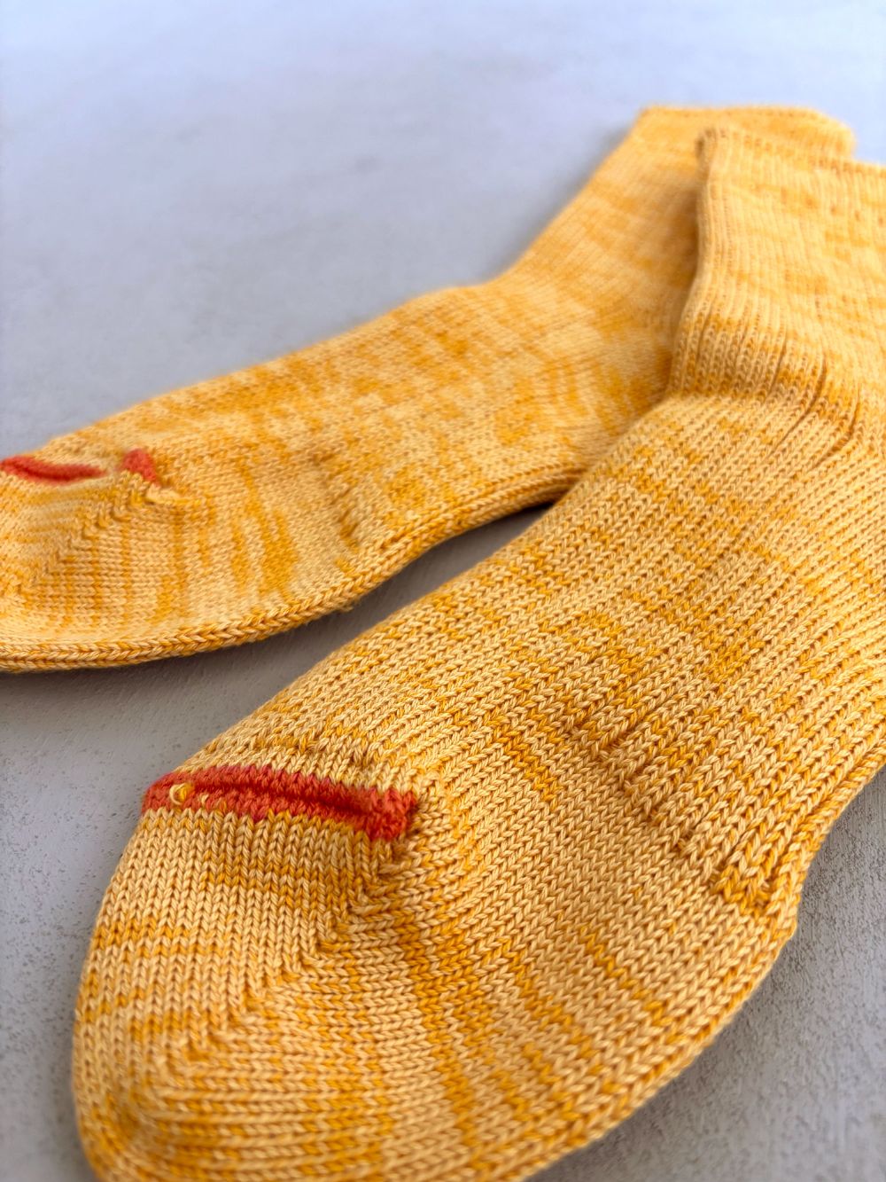 TM52S-211【 Organic cotton heather color Hemp socks 】