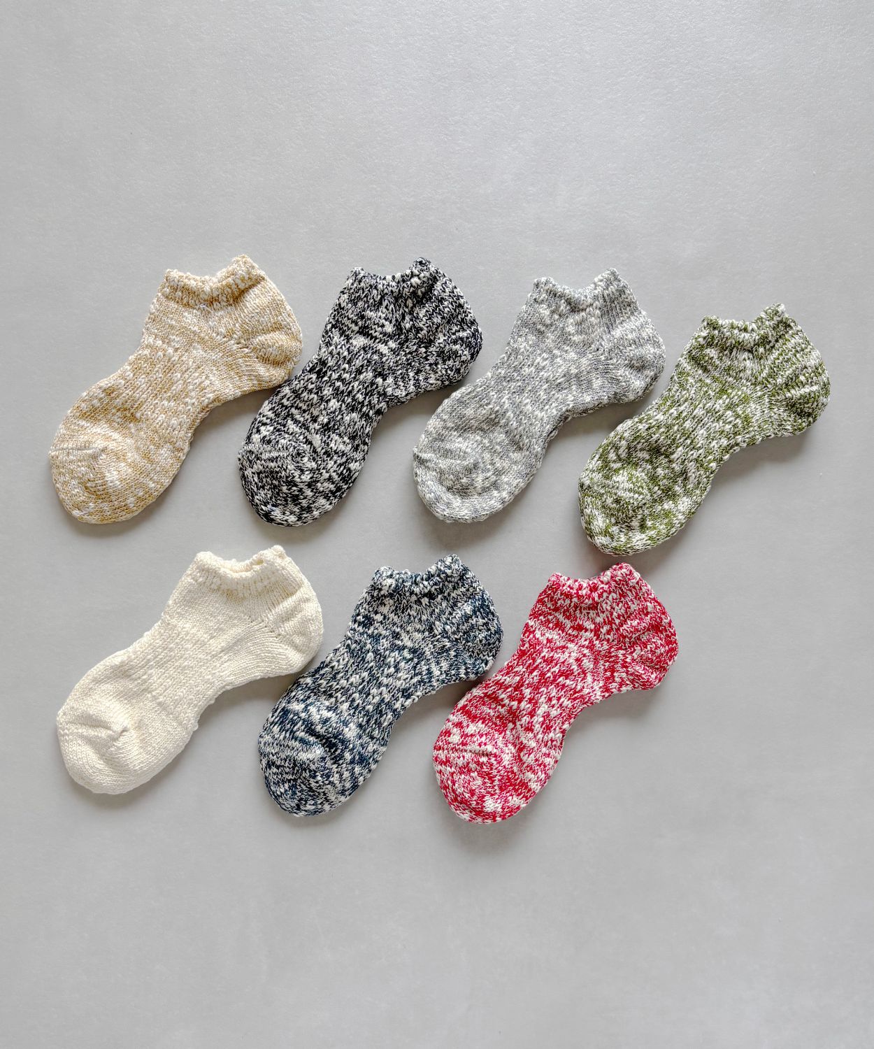 TM62S-231【天然素材で短い丈の麻の靴下 】