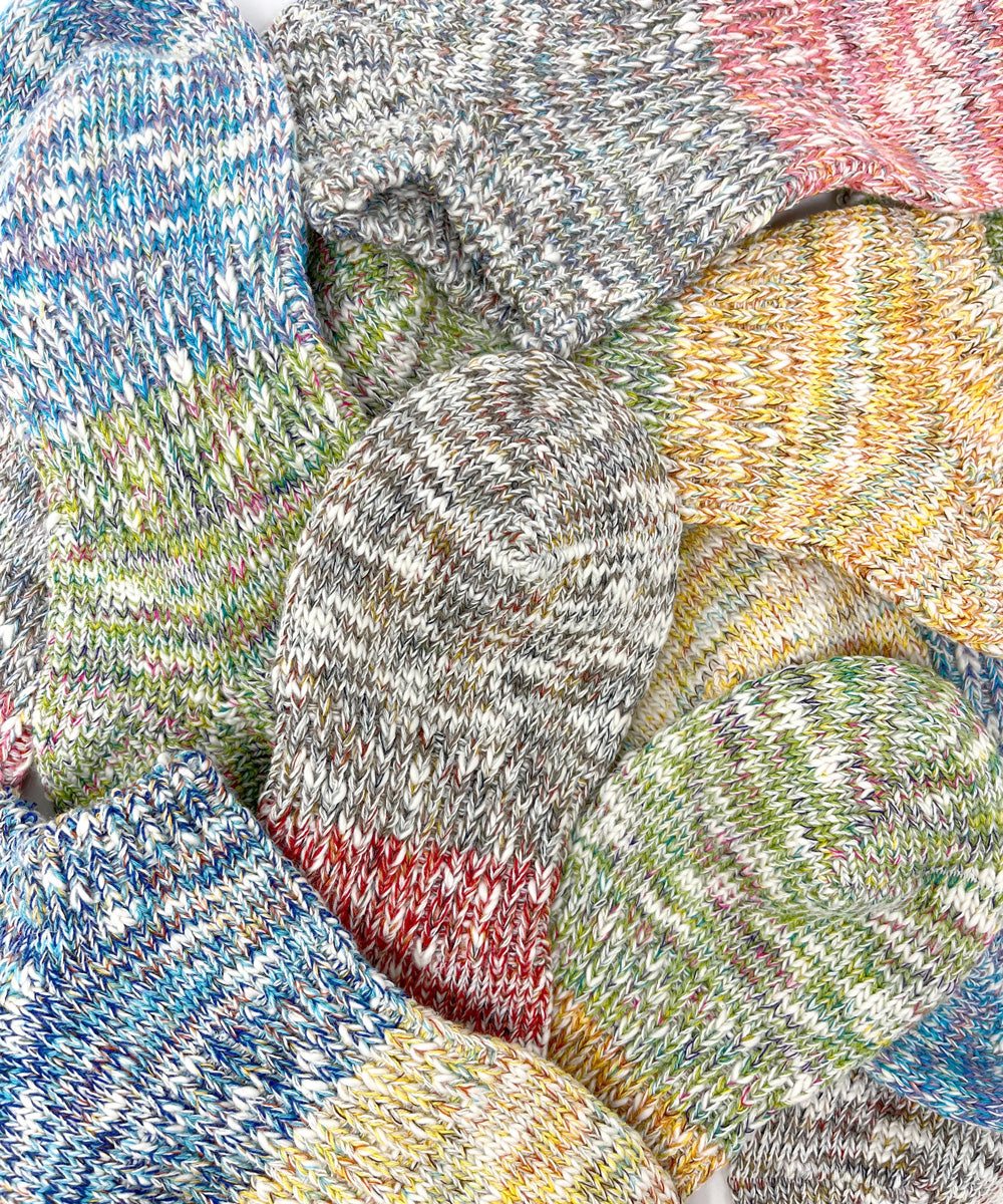 TM42S-194【 Half short Hemp socks 】