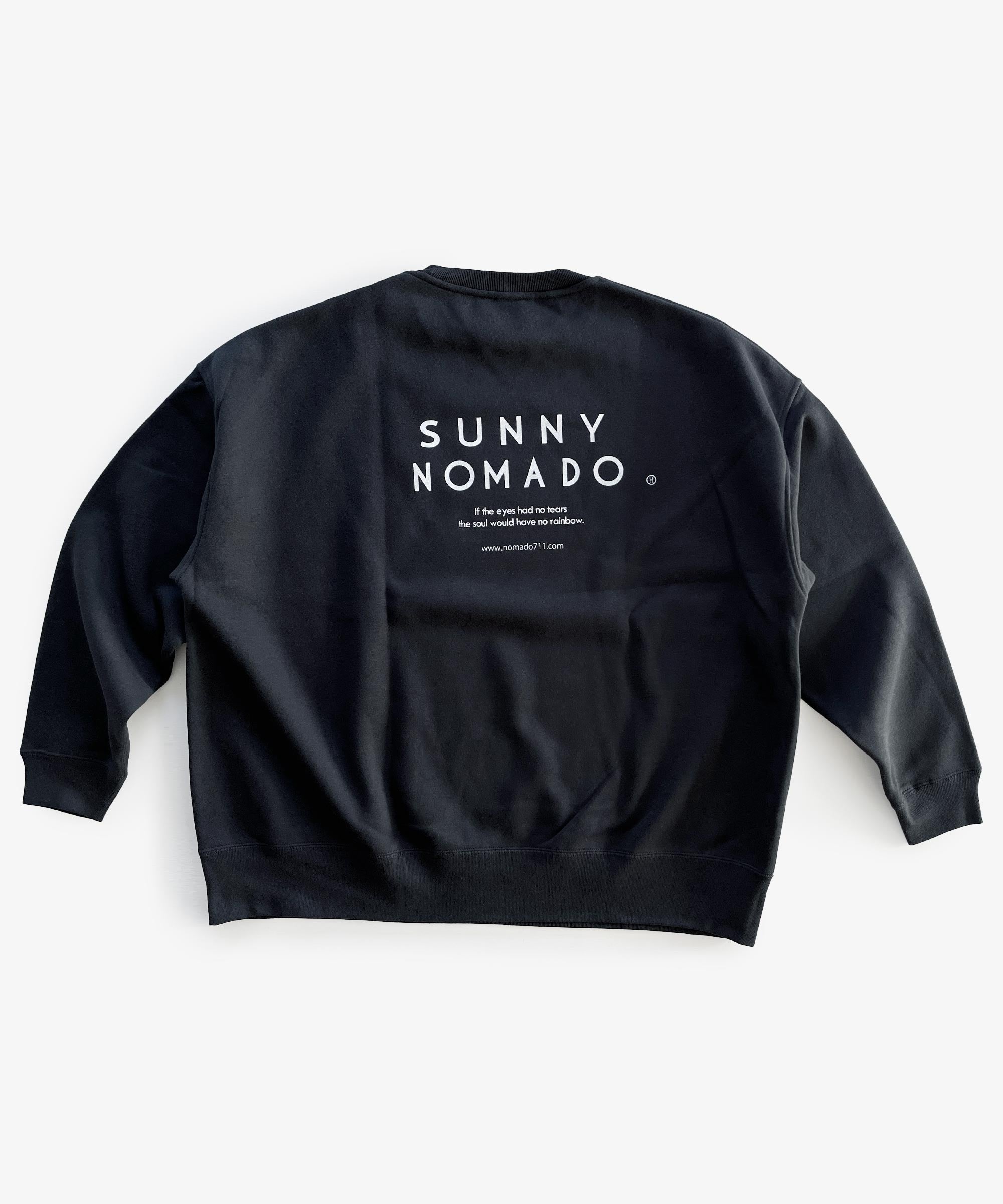 NOMADO lab ロゴ クルーSWEAT