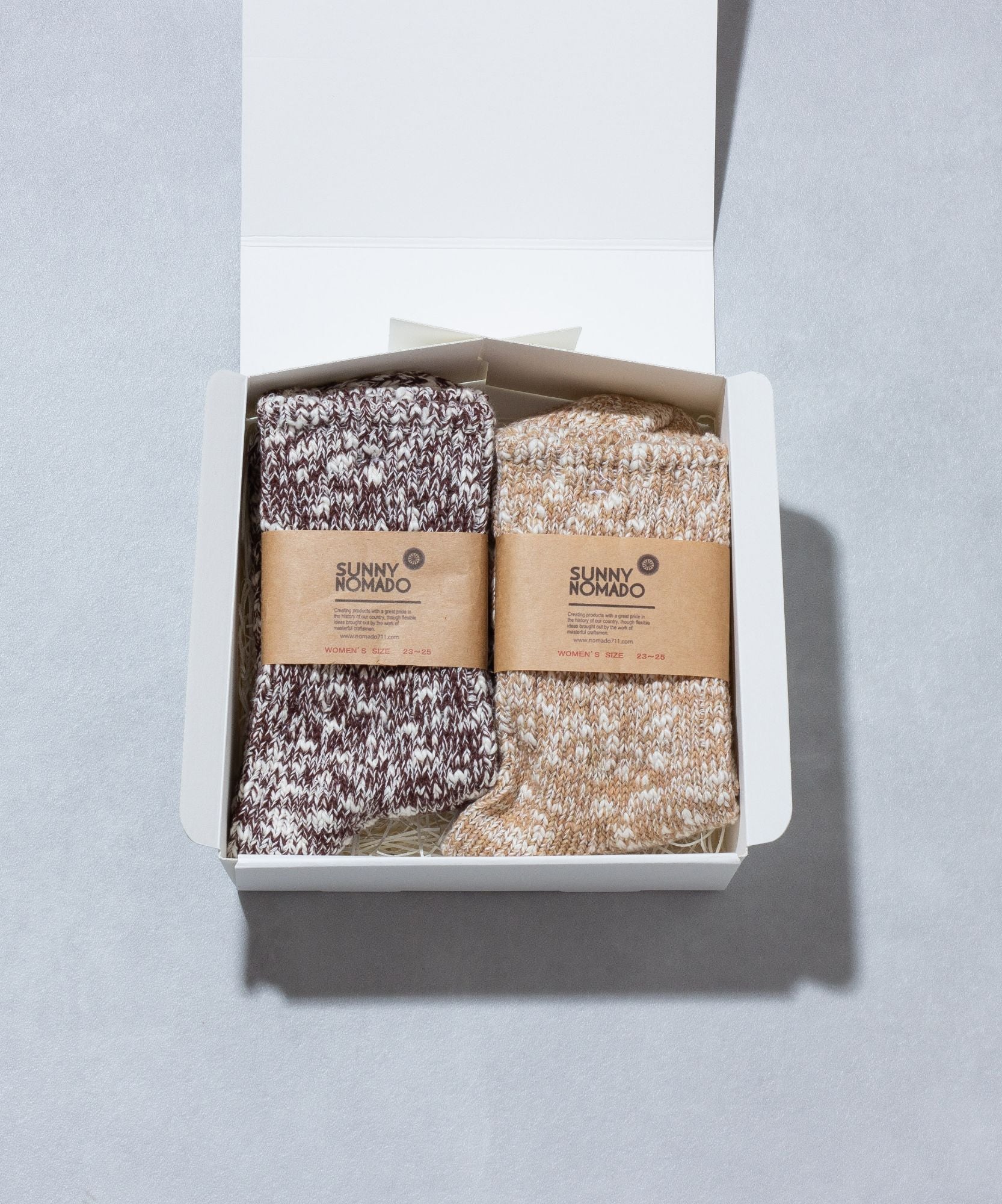 迷ったらこれを選びたい定番ロングセラー靴下セット(ベージュ×ブラウン)