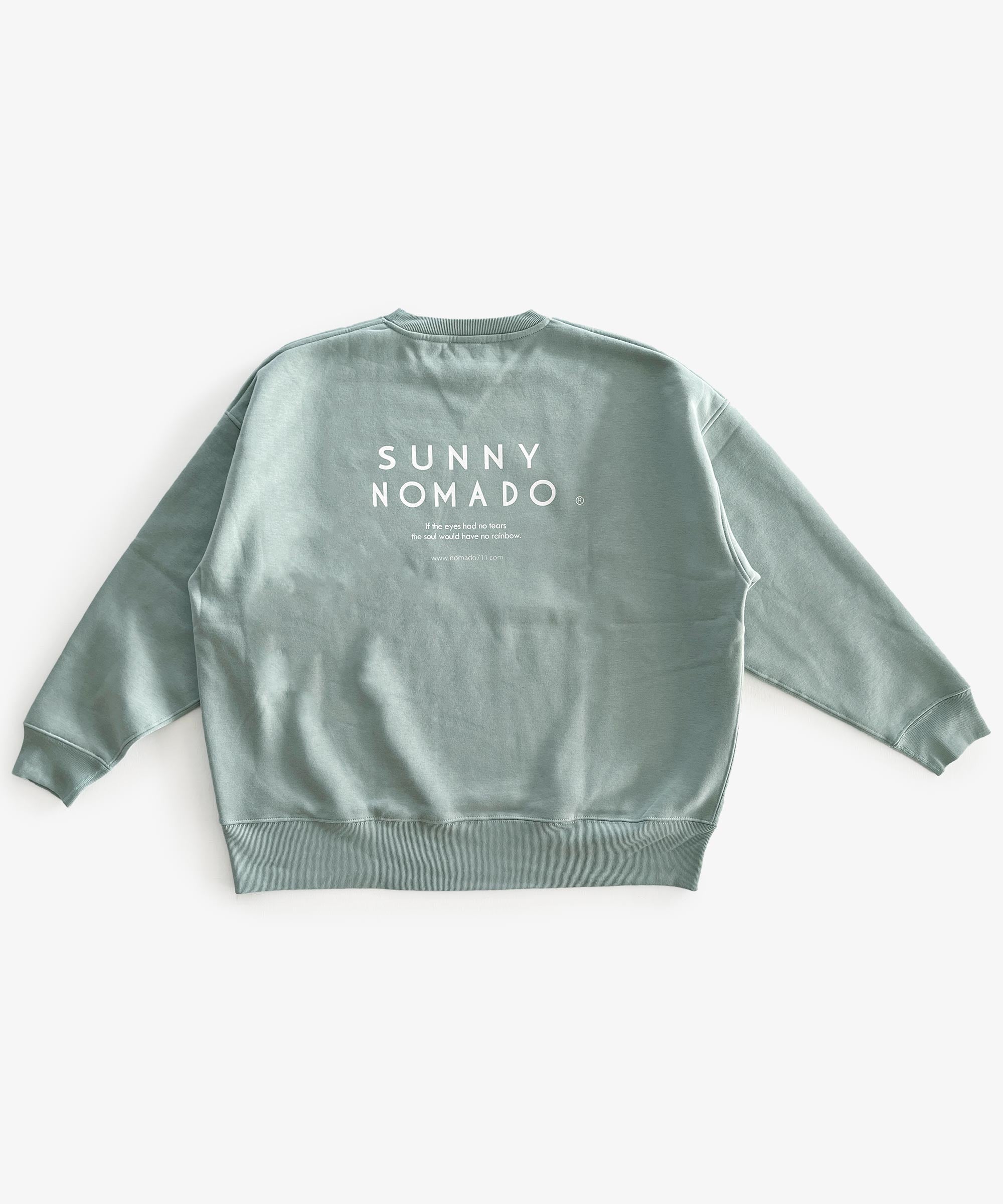 NOMADO lab ロゴ クルーSWEAT