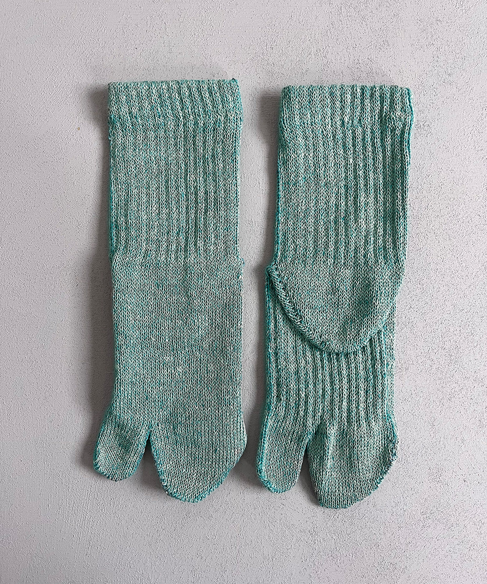 TM42W-204【足袋型の香川の麻靴下 】