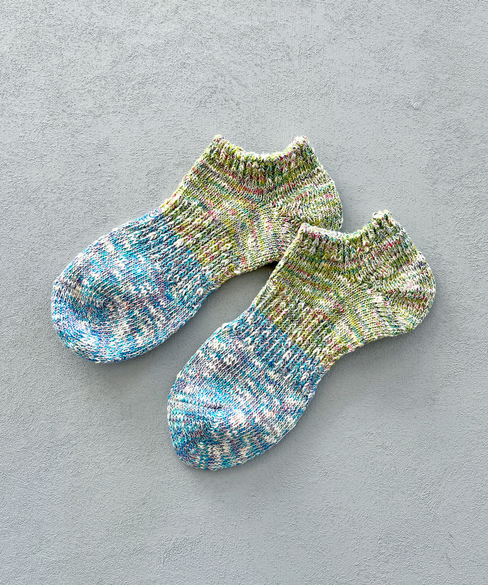 TM42S-194【 Half short Hemp socks 】