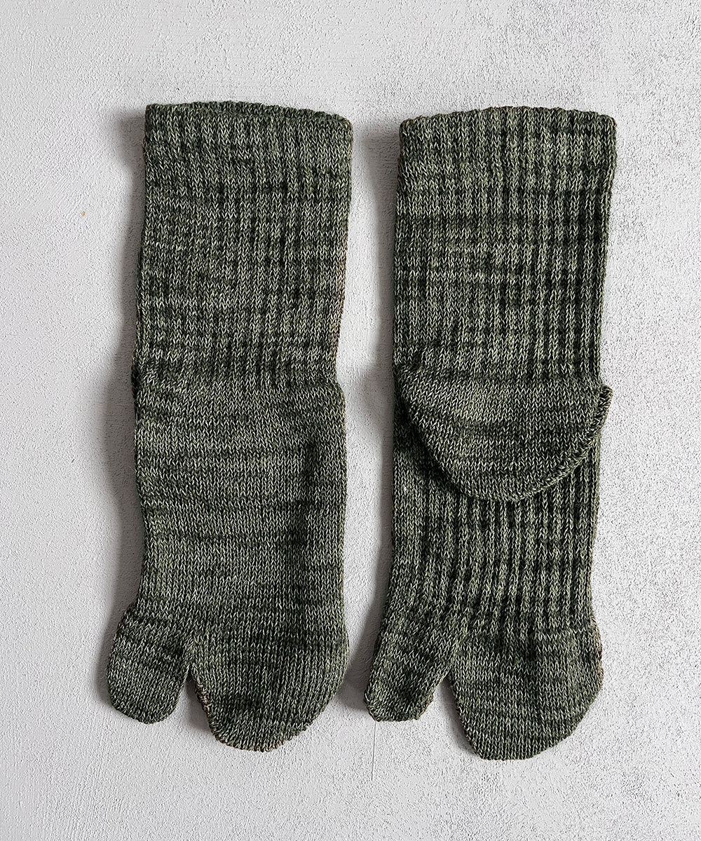 TM42W-204【足袋型の香川の麻靴下 】