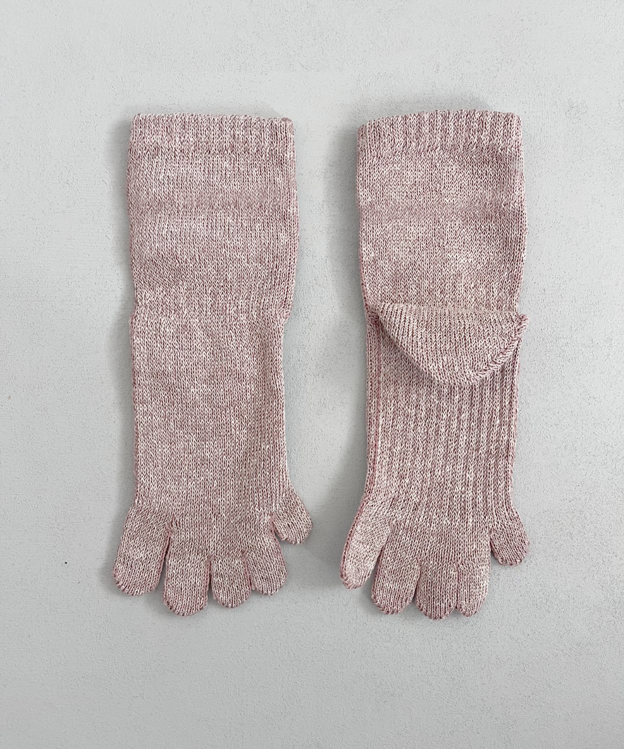 TM52W-221【5本指の香川の麻靴下 】