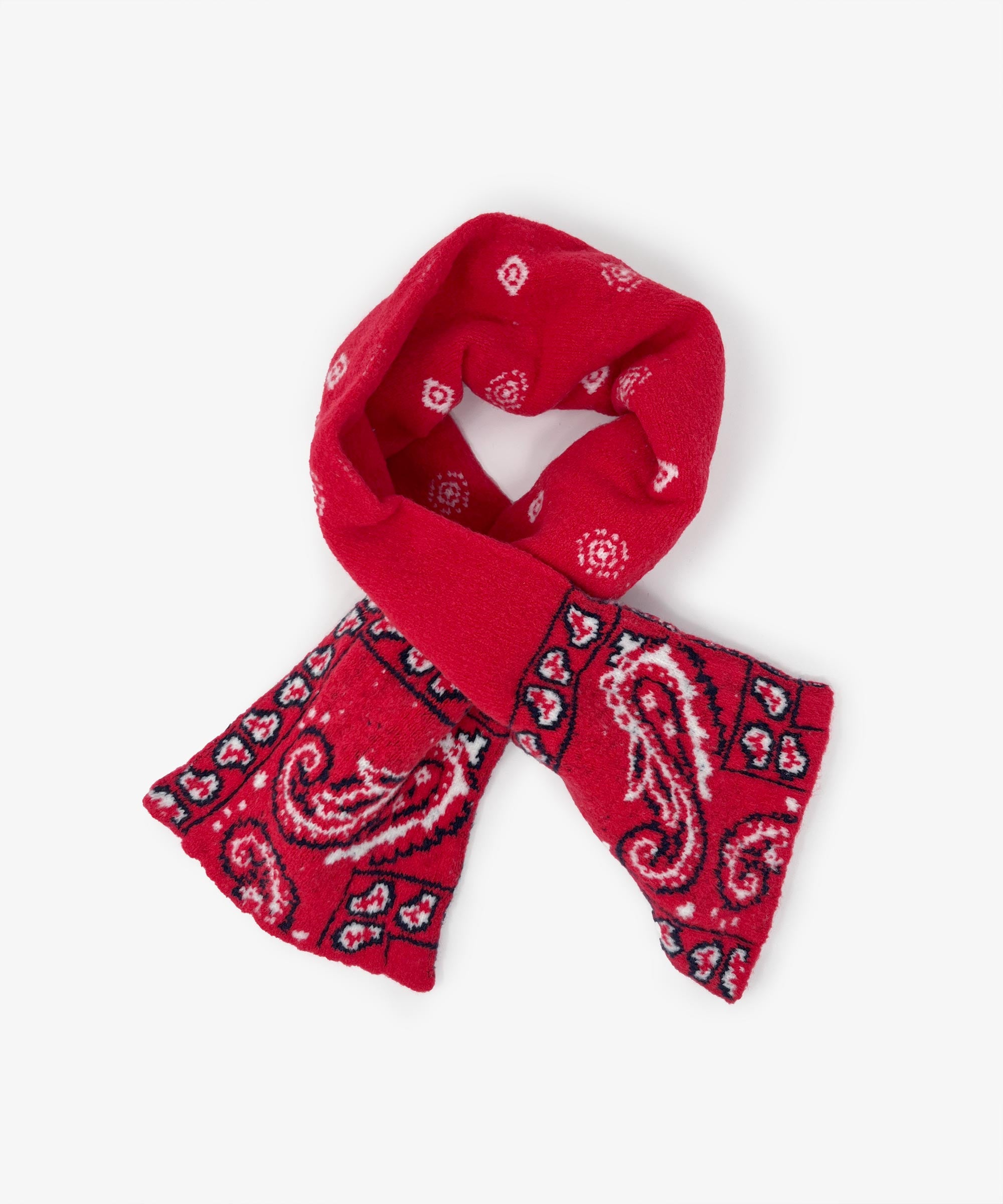 香川で編んだ洗えるショートマフラー bandana