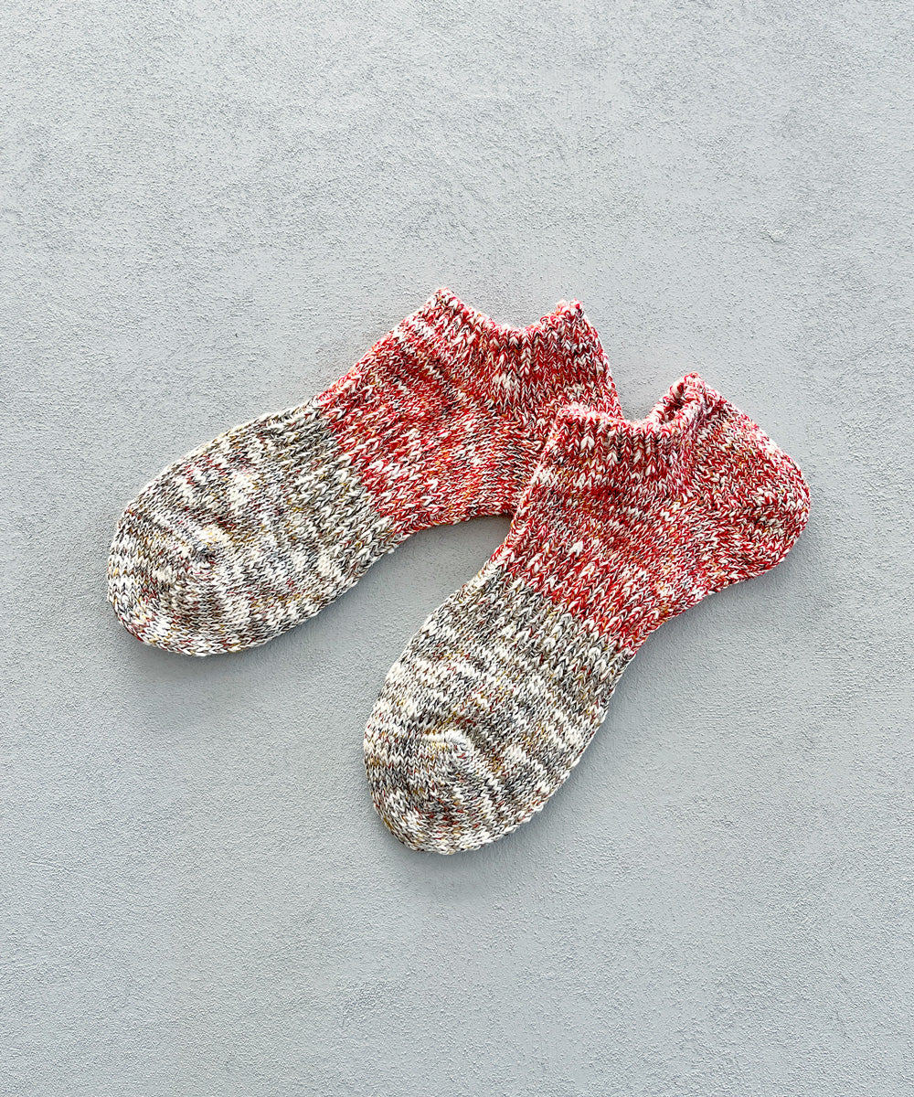 TM42S-194【 Half short Hemp socks 】