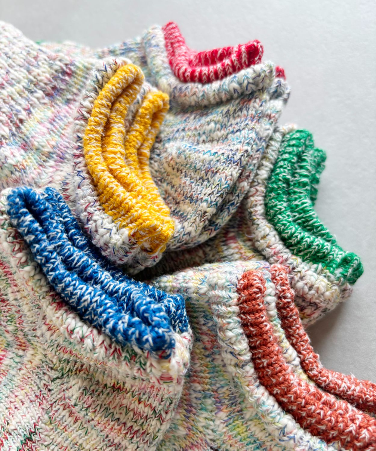 TM62S-225【重ね履き風で短い丈の麻の靴下 】