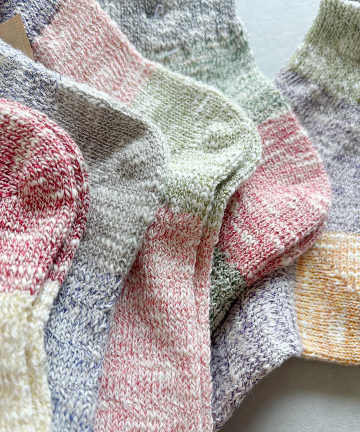 TM62S-224【薄手の麻の靴下 】