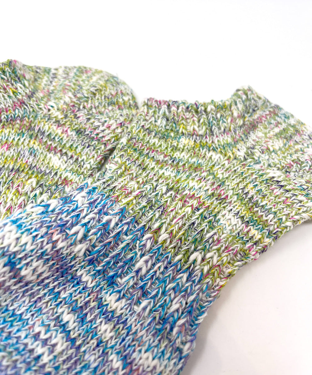 TM42S-194【 Half short Hemp socks 】