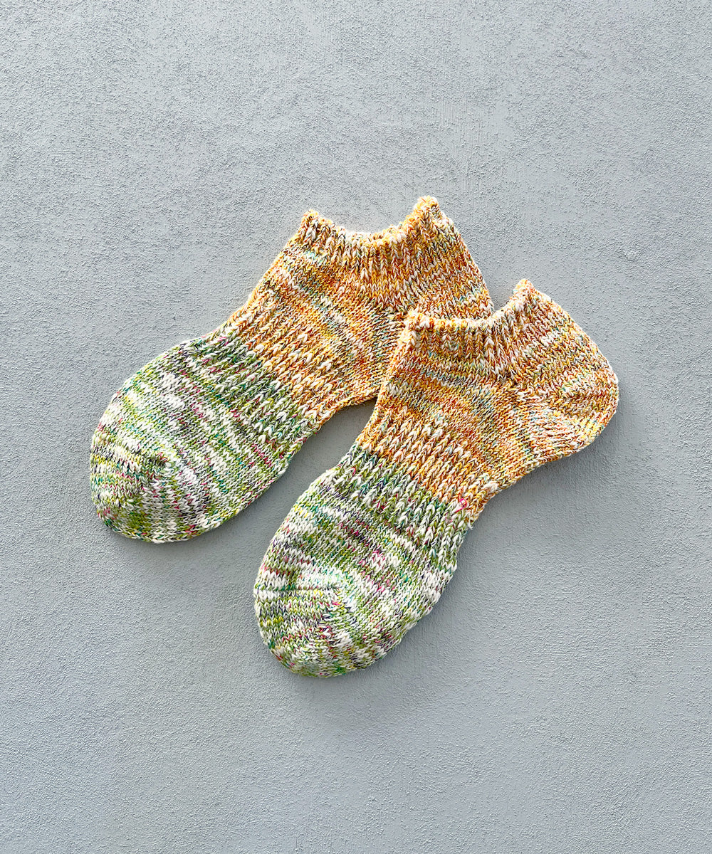 TM42S-194【 Half short Hemp socks 】
