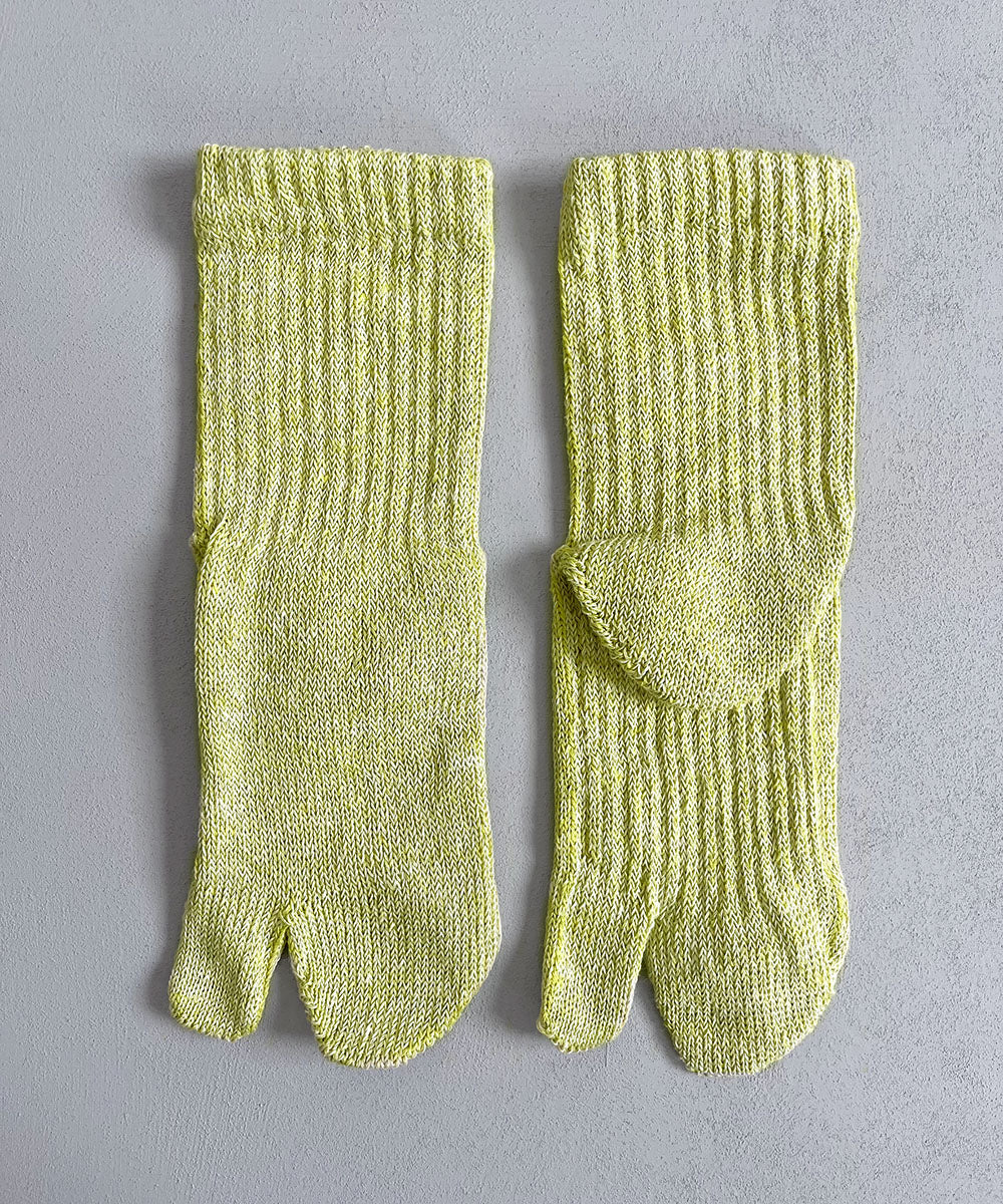 TM42W-204【足袋型の香川の麻靴下 】