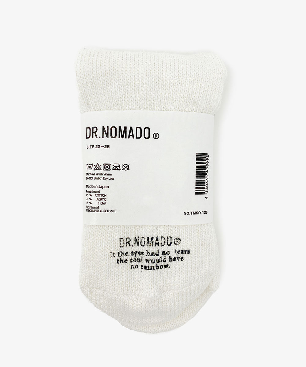 TMSO-135【HIGH SPEC SOCKS ~菌をよせつけにくい加工の麻靴下~】