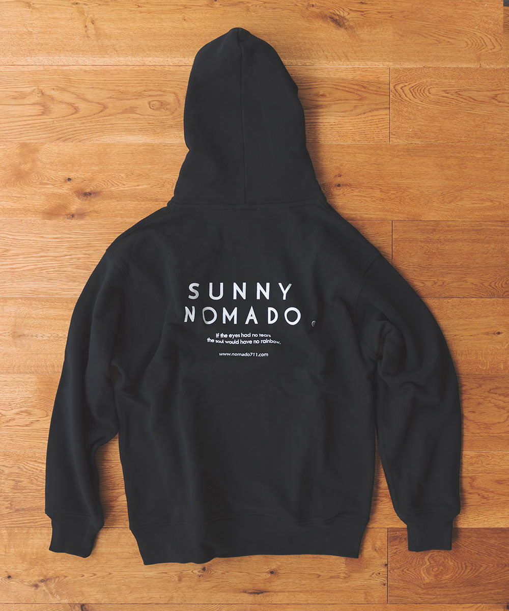 NOMADO lab ロゴ フードSWEAT