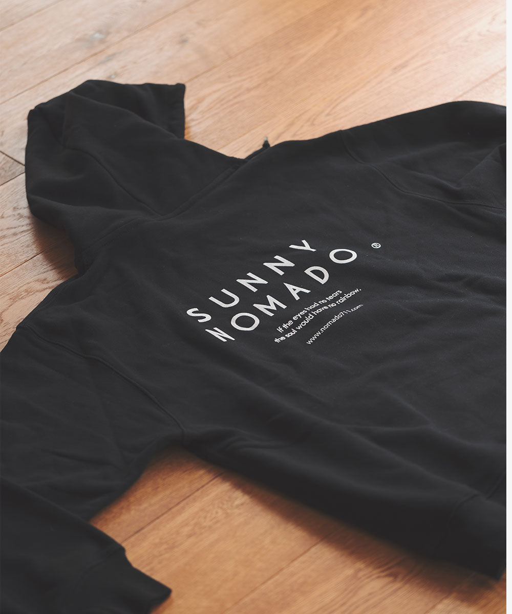 NOMADO lab ロゴ フードSWEAT