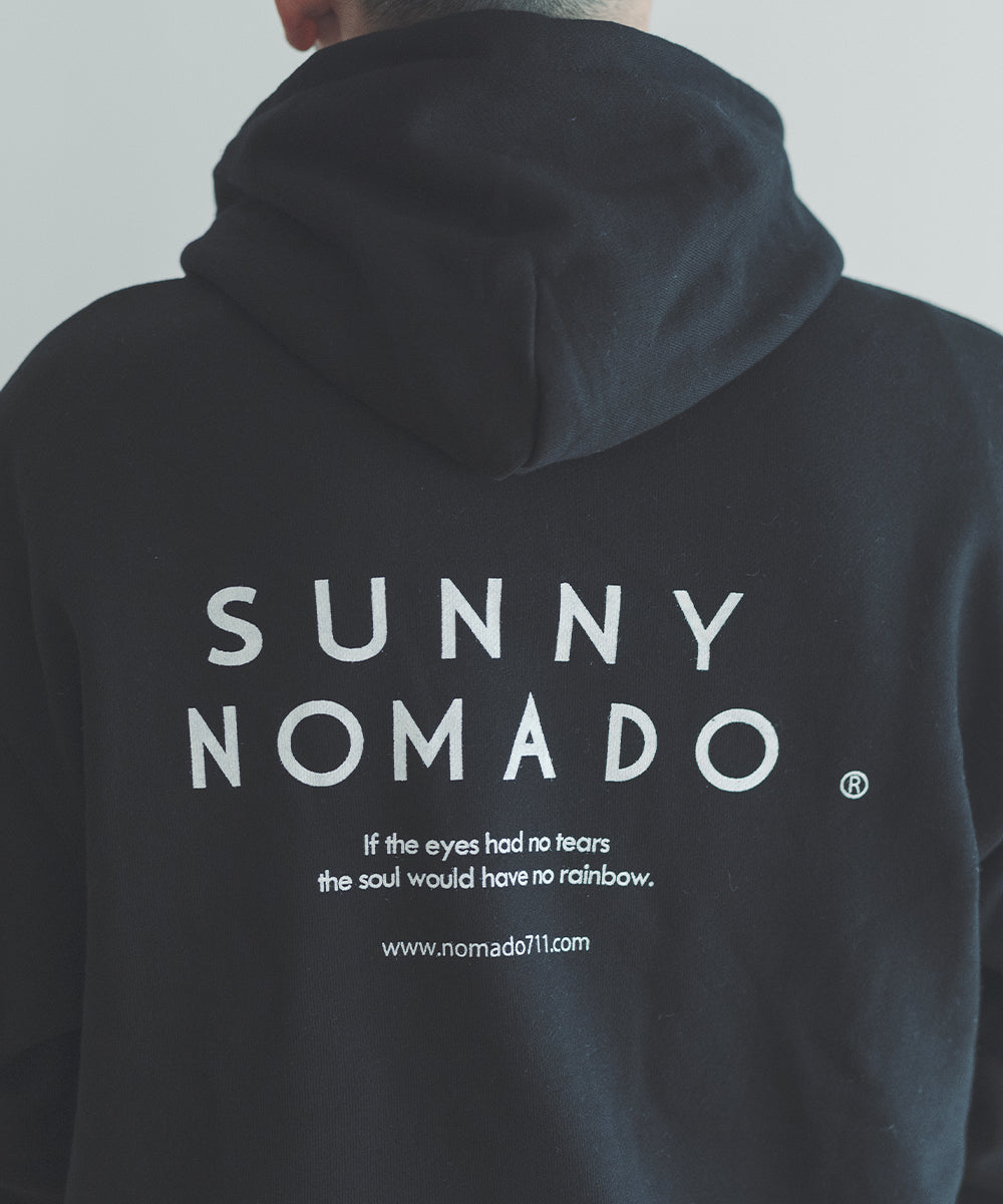 NOMADO lab ロゴ フードSWEAT
