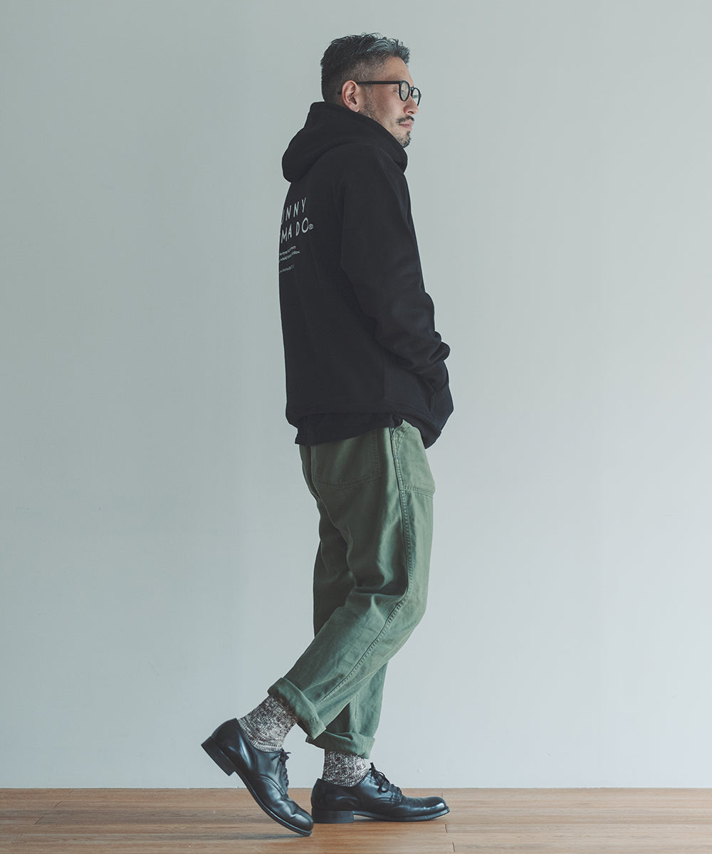 NOMADO lab ロゴ フードSWEAT