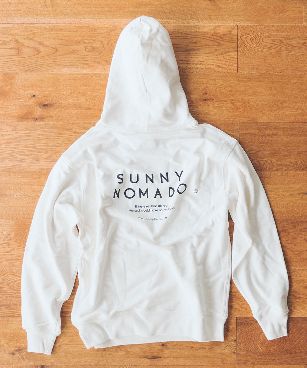 NOMADO lab ロゴ フードSWEAT