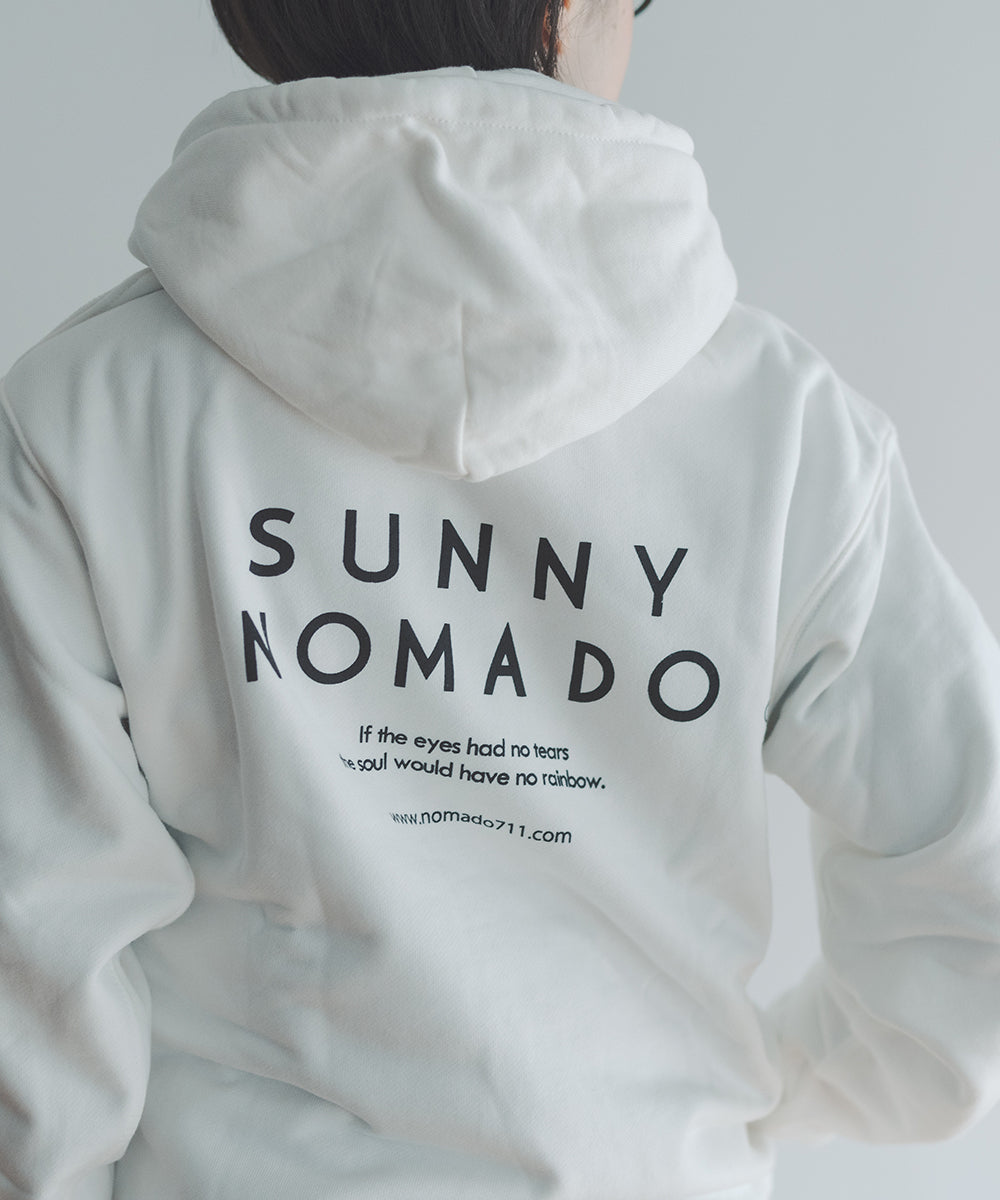 NOMADO lab ロゴ フードSWEAT