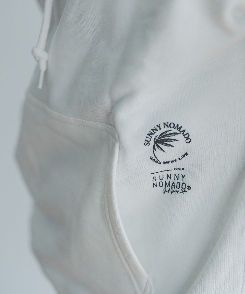 NOMADO lab ロゴ フードSWEAT