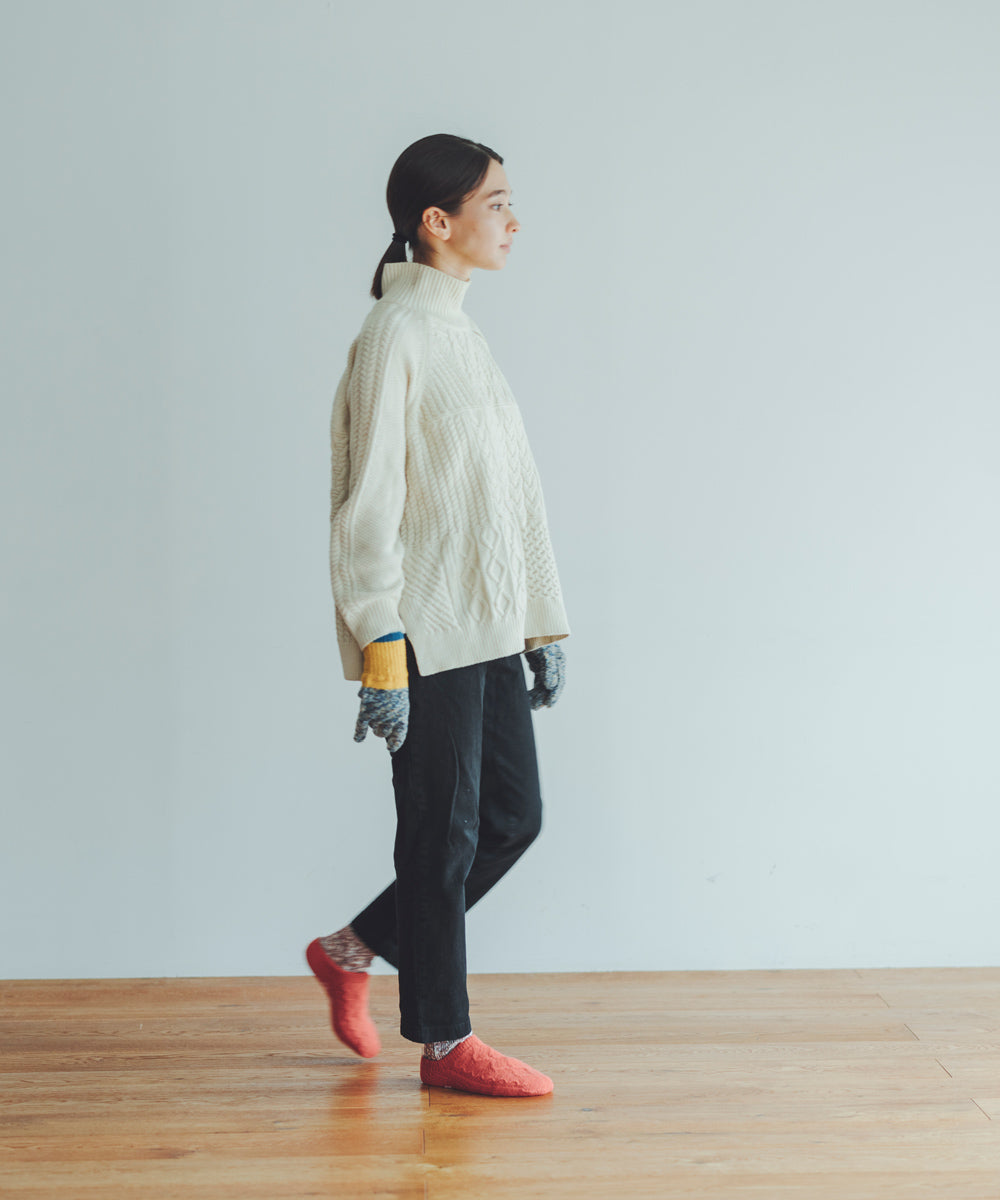 香川で編んだ 洗えるRoom shoes Alan