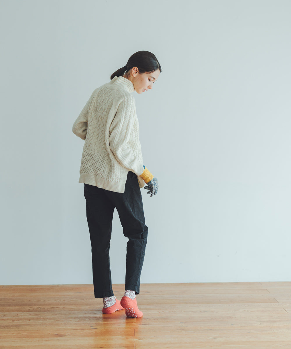 香川で編んだ 洗えるRoom shoes Alan