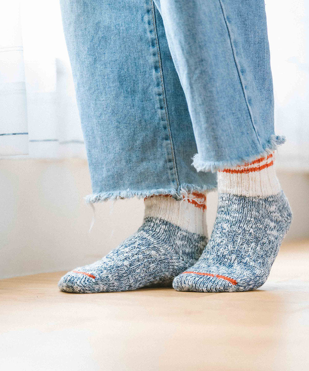 TMSO-140【Campus 2lines Hemp socks】