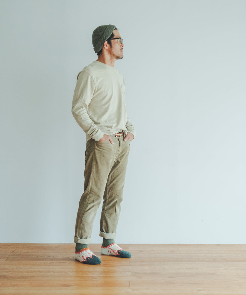 香川で編んだ 洗えるRoom shoes Nordic