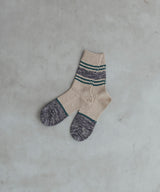 TMSO-166【 Border Light Hemp socks 】