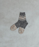 TMSO-166【 Border Light Hemp socks 】